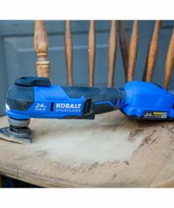 Kobalt Oscillating Tool Kits 17-Piece Brushless 24-volt Max Variable Speed Oscillating Multi-Tool Kit with Soft Case (1-Battery Included) -Kobalt Sales Shop 47928409