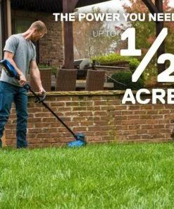 Kobalt Cordless Electric String Trimmers 40-Volt Max 15-in Straight Cordless String Trimmer (Battery Included) -Kobalt Sales Shop 841821049782 12085932