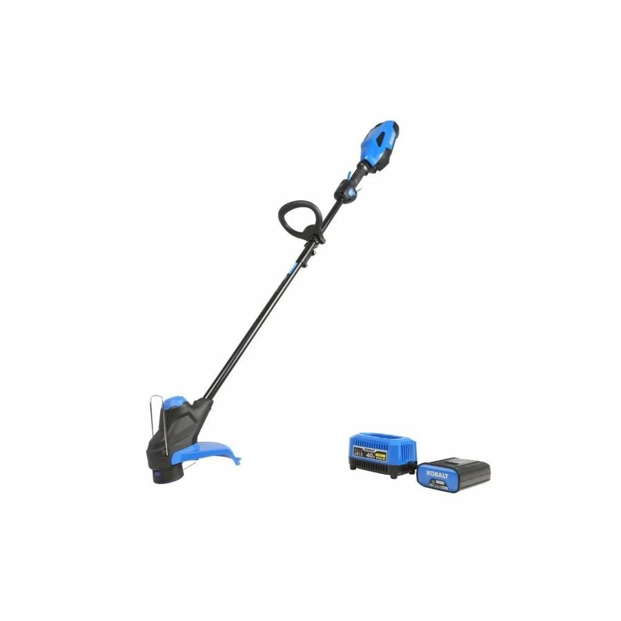 Kobalt Cordless Electric String Trimmers 40-Volt Max 12-in Straight Cordless String Trimmer (Battery Included) 1 Kobalt Cordless Electric String Trimmers 40-Volt Max 12-in Straight Cordless String Trimmer (Battery Included)