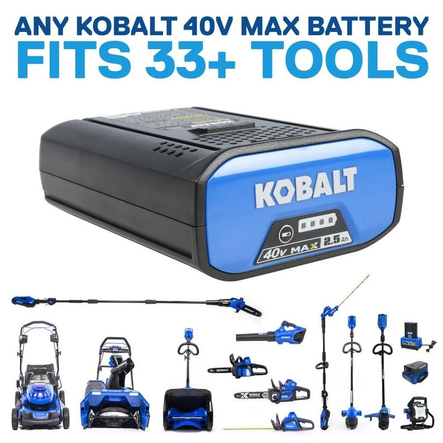 Kobalt Cordless Electric String Trimmers 40-Volt Max 12-in Straight Cordless String Trimmer (Battery Included) 14 Kobalt Cordless Electric String Trimmers 40-Volt Max 12-in Straight Cordless String Trimmer (Battery Included) - Image 14
